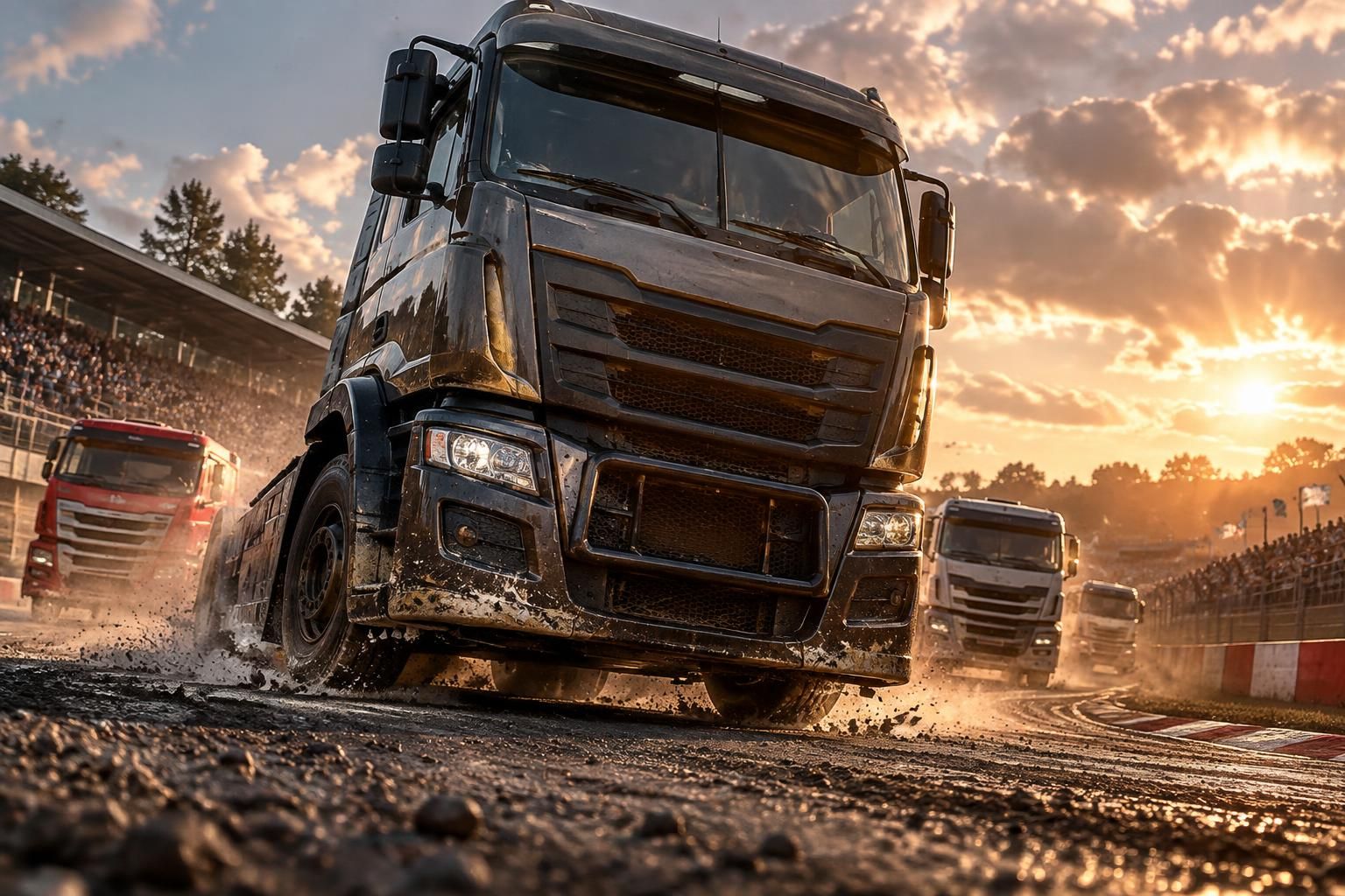 découvrez l’univers spectaculaire des courses de camions : puissance des moteurs, vitesse et adrénaline au cœur de compétitions impressionnantes.