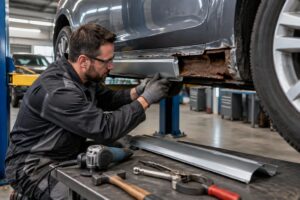 Guide complet pour réparer efficacement les bas de caisse de votre véhicule